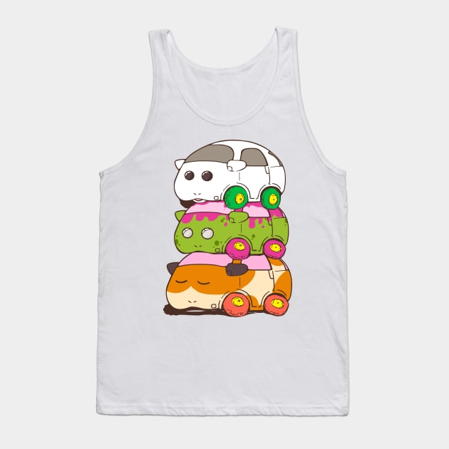 Pui Mol Car_Stack Tank Top by Petites Choses